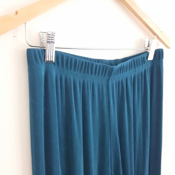 2/$35 Sale Marallis Traveller Knit Pullon Stretch Elastic Waist Aqua Blue Si… - Picture 2 of 5